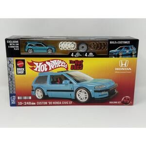 Hot Wheels Hot Ones Custom 90 Honda Civic EF Mattel Brick Shop Exclusive
